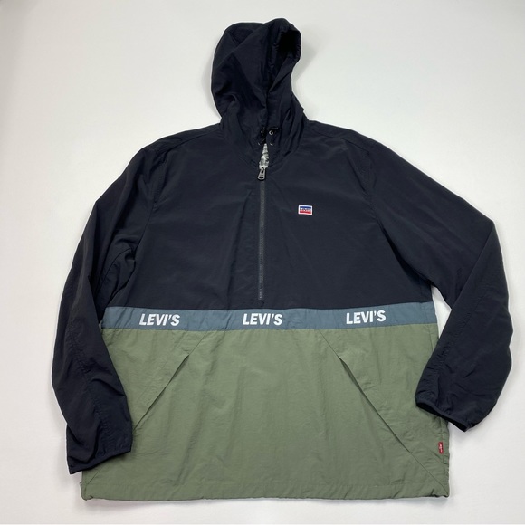 Levi's Other - Men’s Levi’s Strauss & Co. 1/2 Zip Pullover Windbreaker Size 2XL